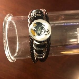 NFL Brown Leather Jacksonville Jaguars